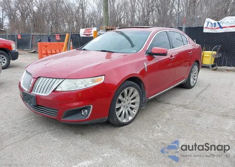 2009 Lincoln Mks z USA, uszkodzony, nr VIN 1LNHM93R89G630502